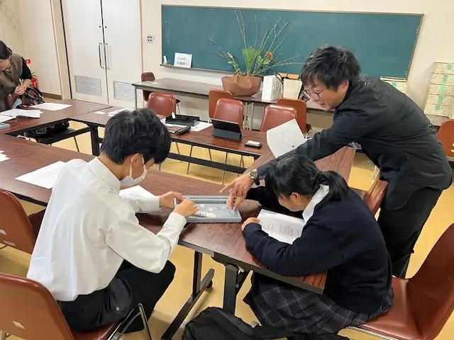 教室内で行われた企画ディスカッション